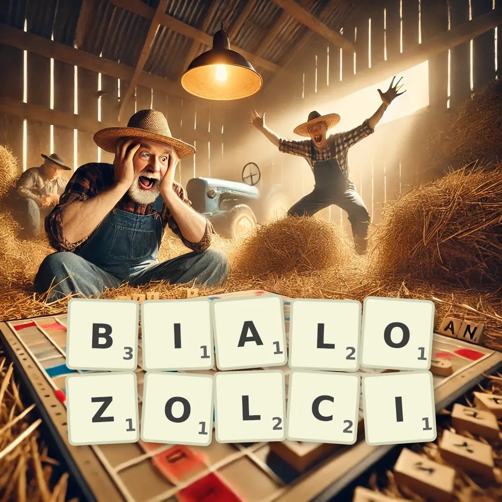 Słowa z liter BIAŁOŻÓŁCI