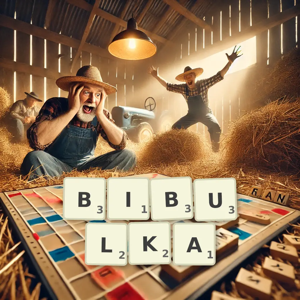 Słowa z liter BIBUŁKA