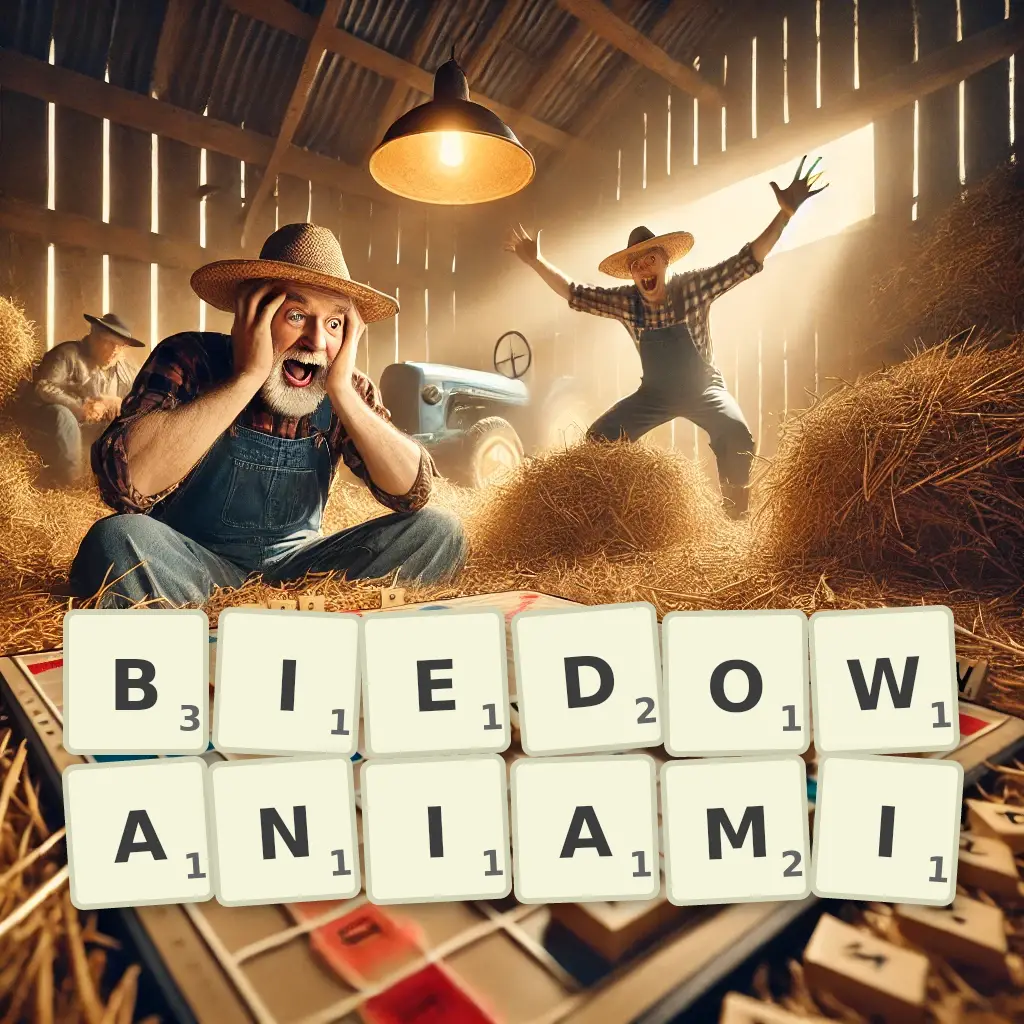 Słowa z liter BIEDOWANIAMI