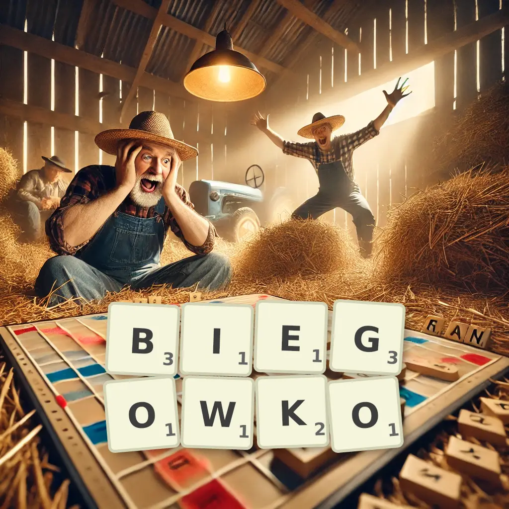 Słowa z liter BIEGÓWKO