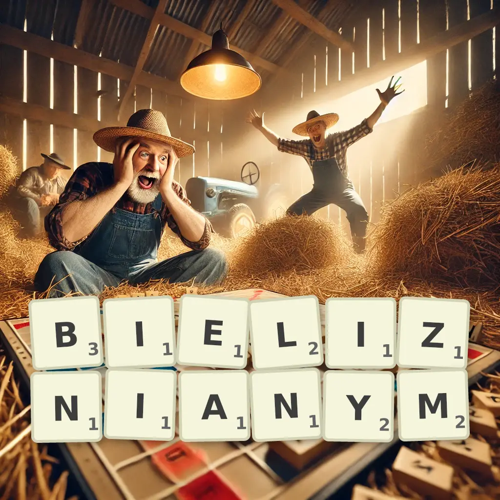 Słowa z liter BIELIŹNIANYM