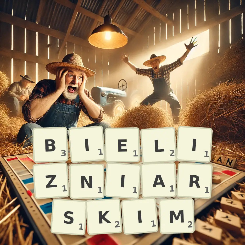 Słowa z liter BIELIŹNIARSKIM