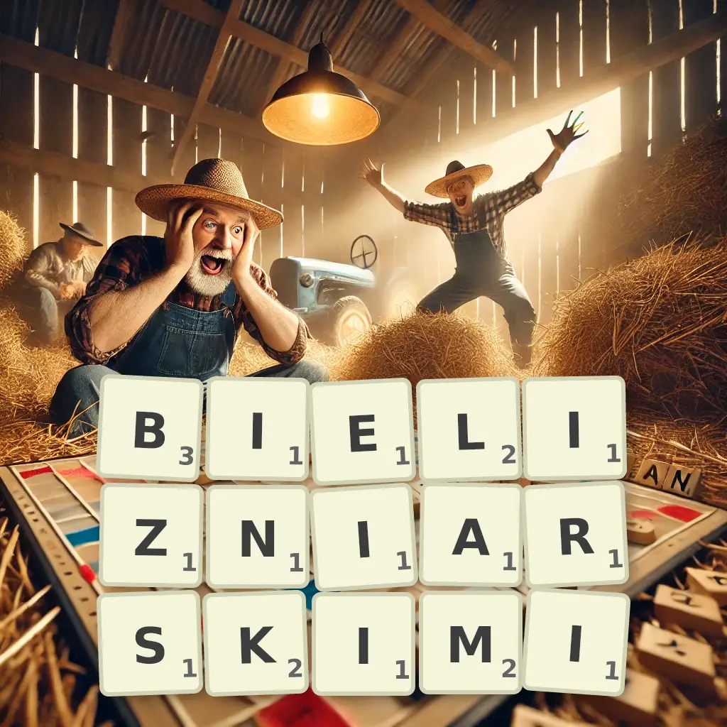 Słowa z liter BIELIŹNIARSKIMI