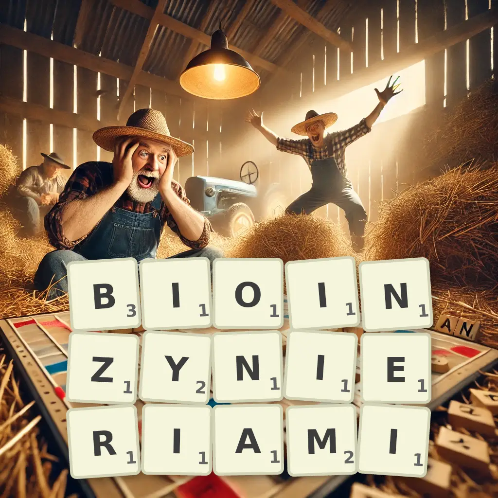 Słowa z liter BIOINŻYNIERIAMI