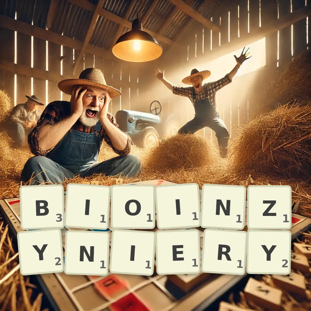 Słowa z liter BIOINŻYNIERY