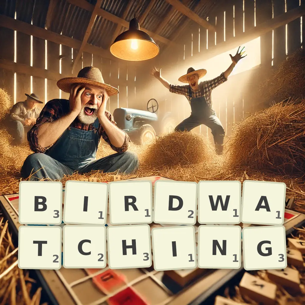Słowa z liter BIRDWATCHING