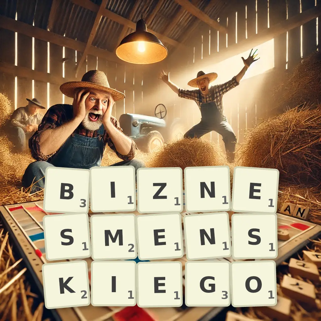 Słowa z liter BIZNESMEŃSKIEGO