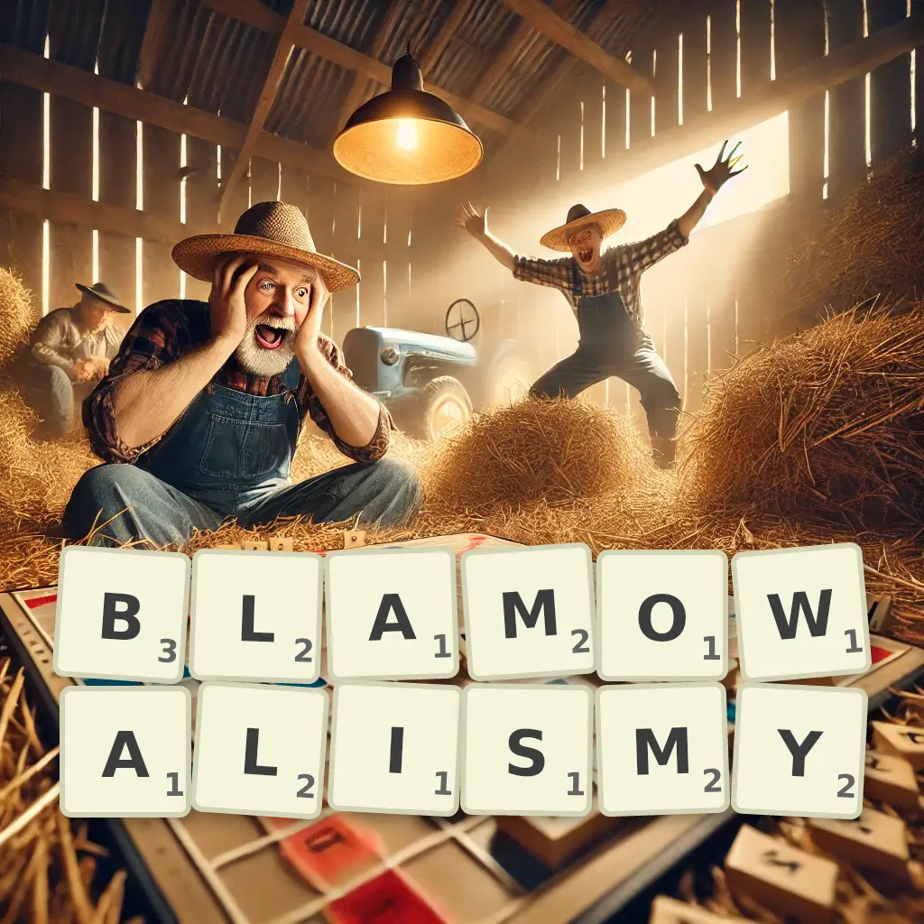 Słowa z liter BLAMOWALIŚMY