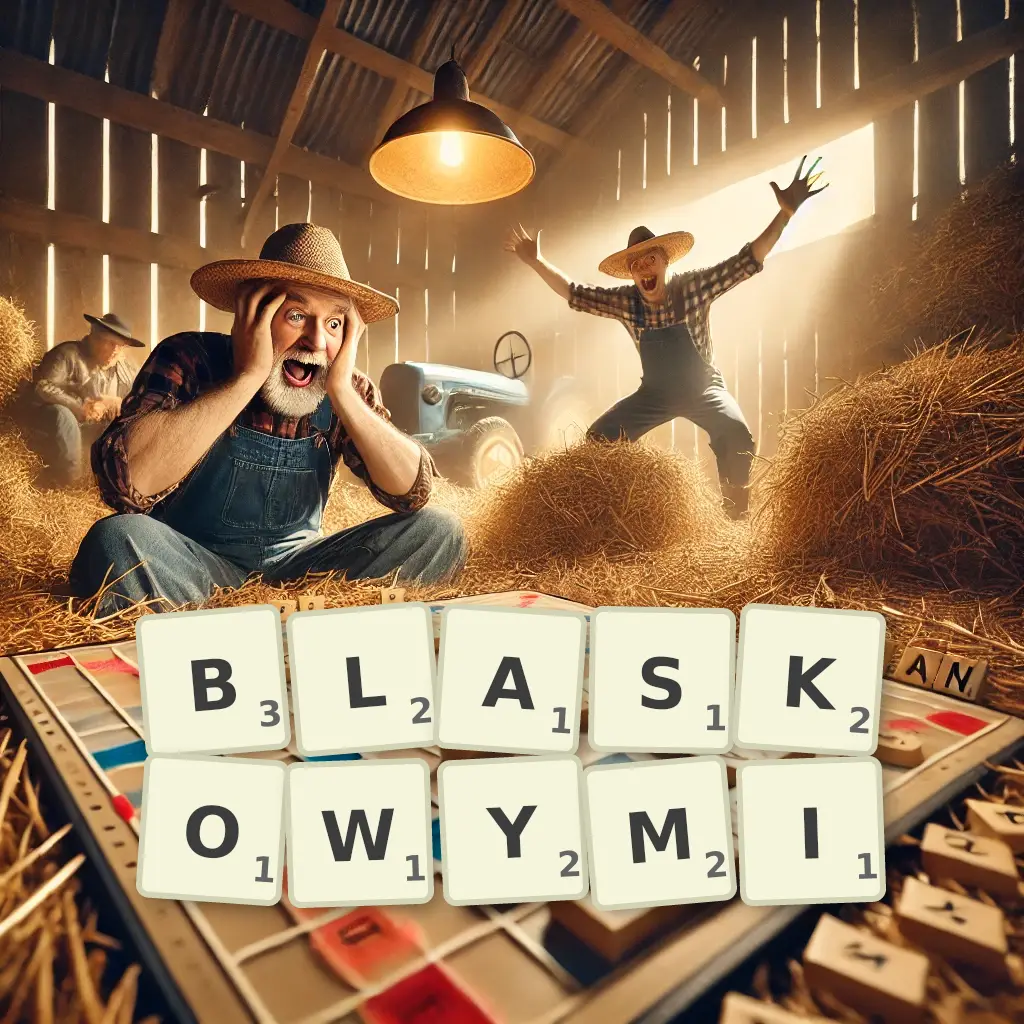 Słowa z liter BLASKOWYMI