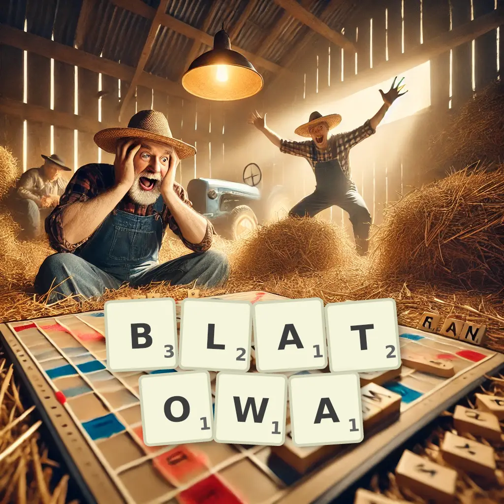 Słowa z liter BLATOWĄ