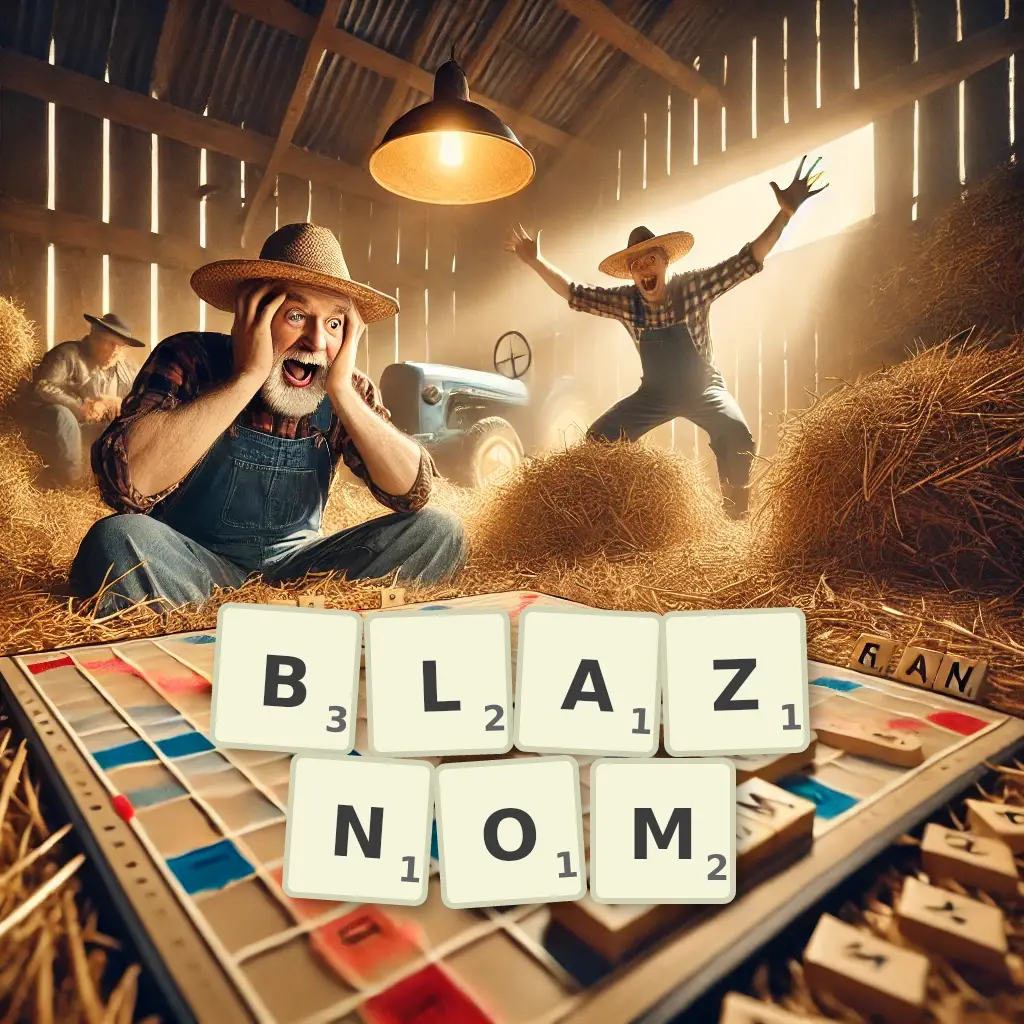 Słowa z liter BŁAZNOM