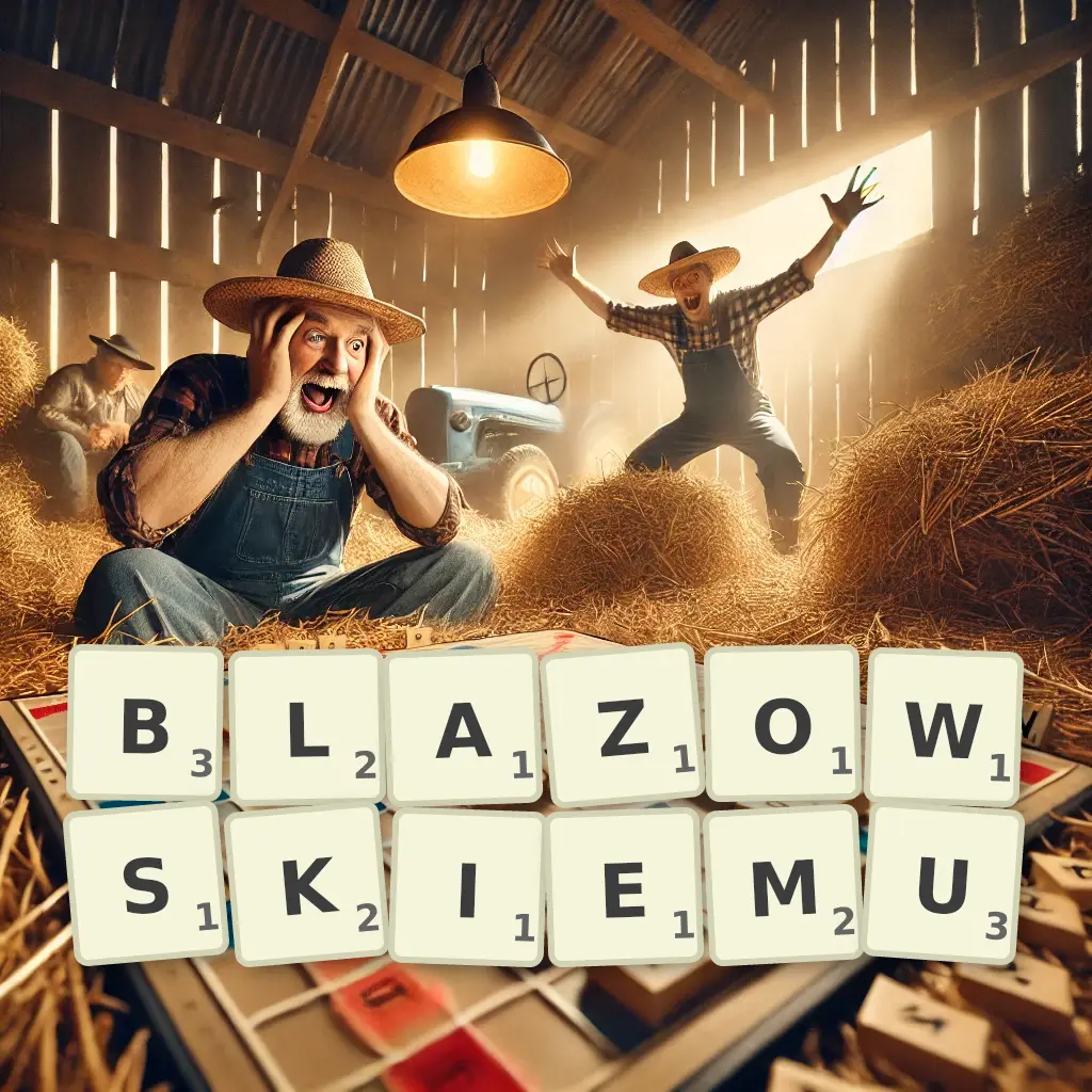 Słowa z liter BŁAŻOWSKIEMU