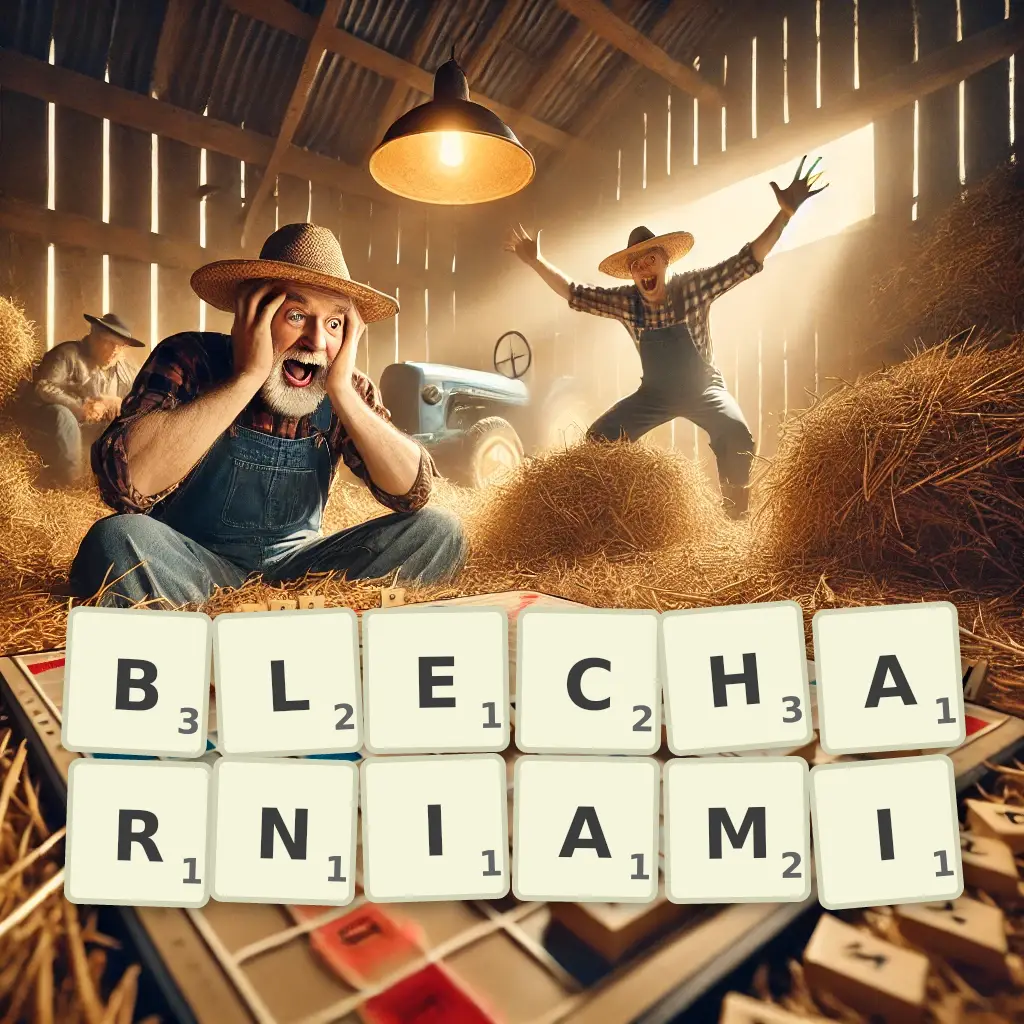 Słowa z liter BLECHARNIAMI