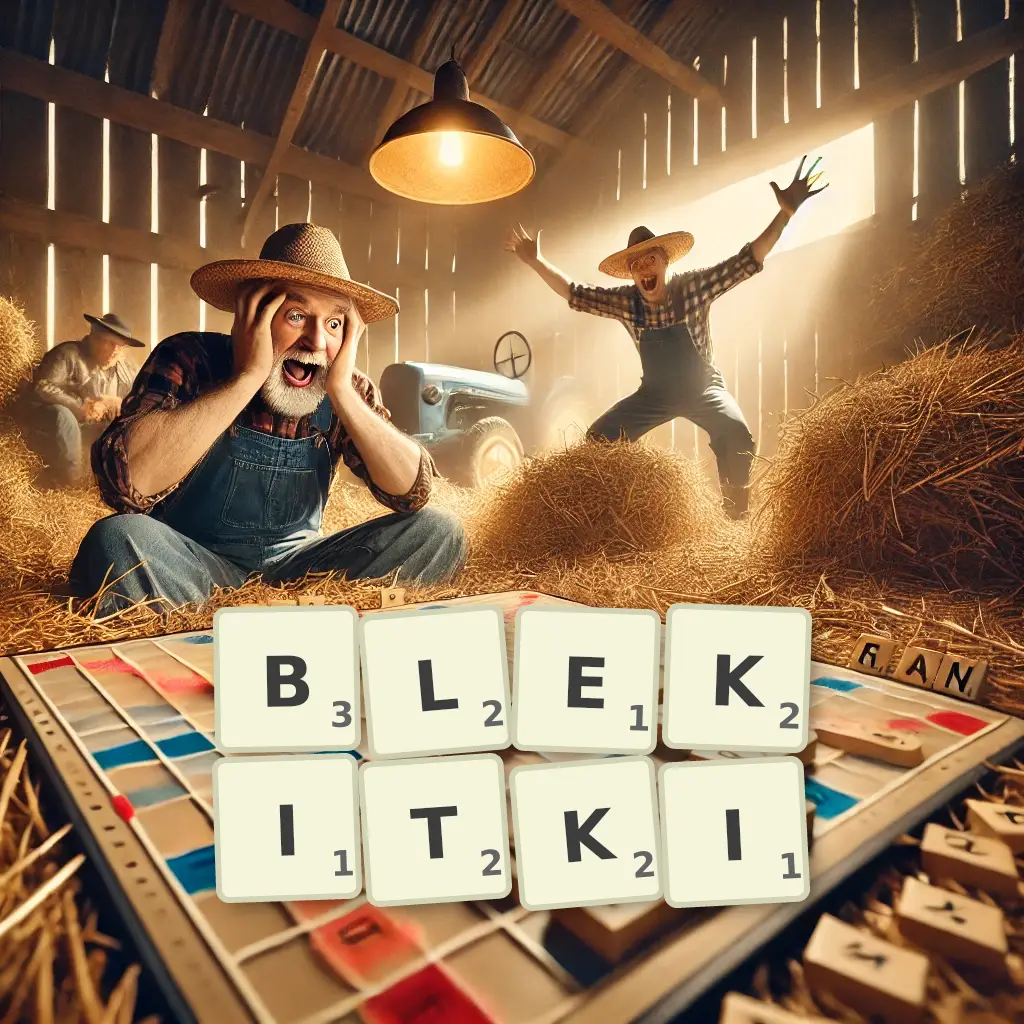 Słowa z liter BŁĘKITKI