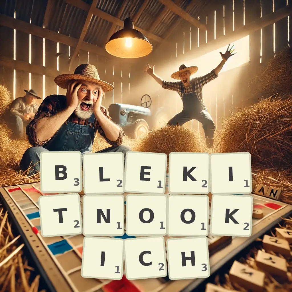 Słowa z liter BŁĘKITNOOKICH