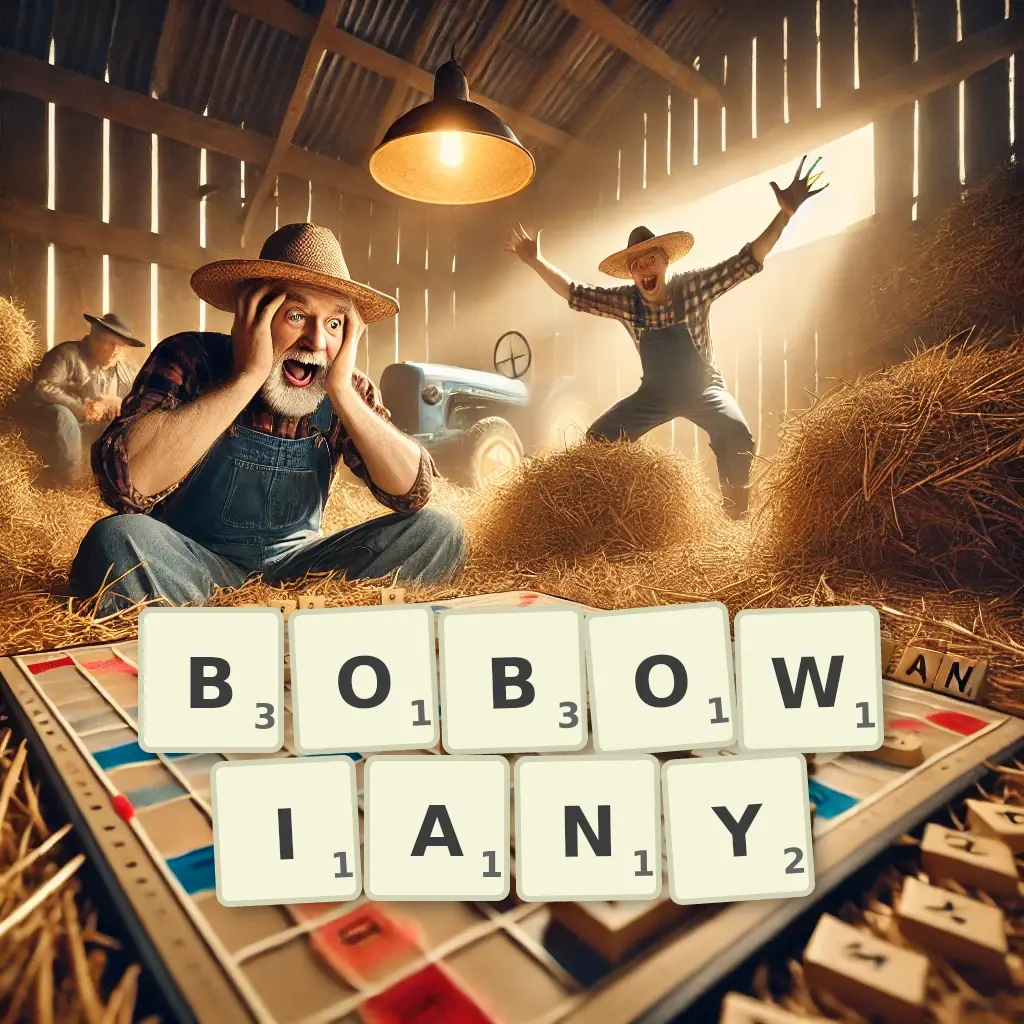 Słowa z liter BOBOWIANY
