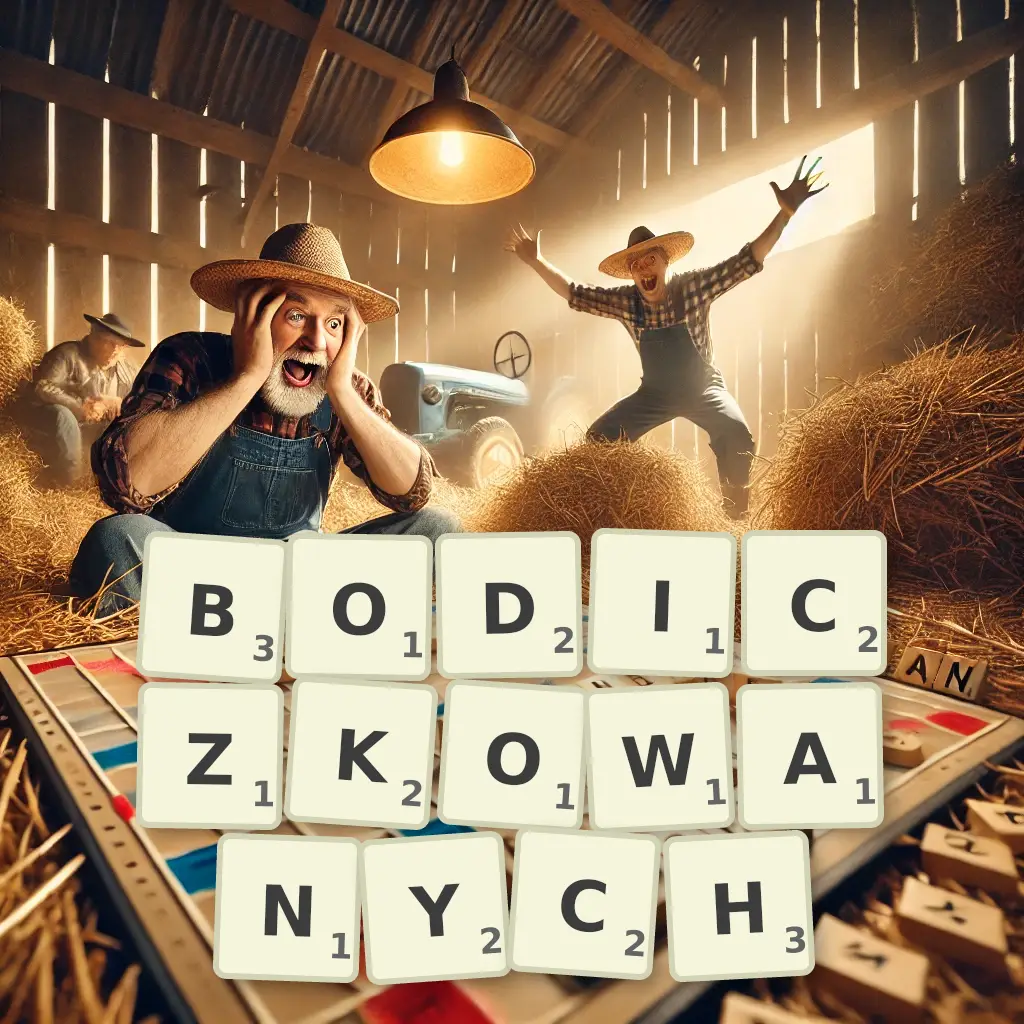 Słowa z liter BODICZKOWANYCH