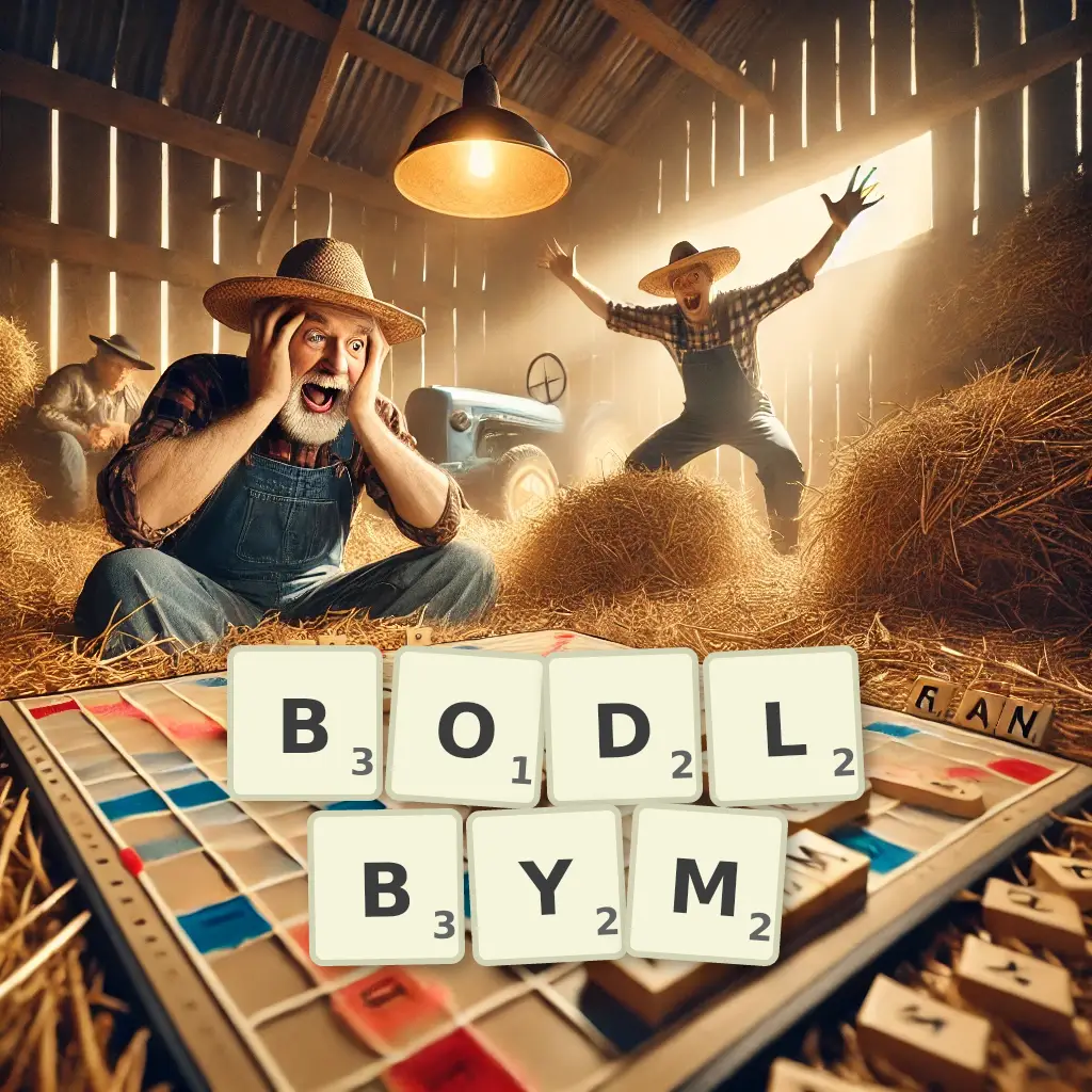 Słowa z liter BÓDŁBYM