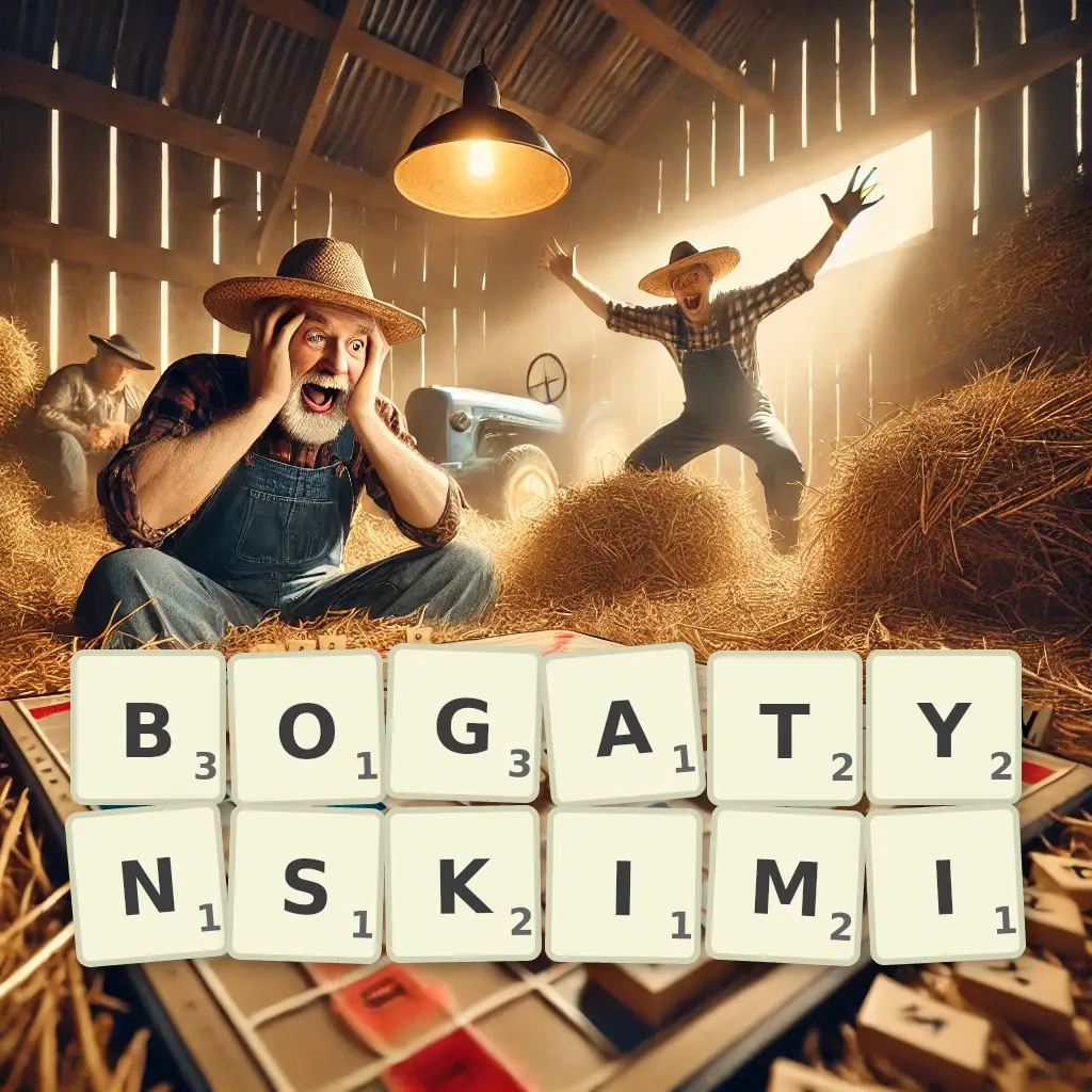 Słowa z liter BOGATYŃSKIMI