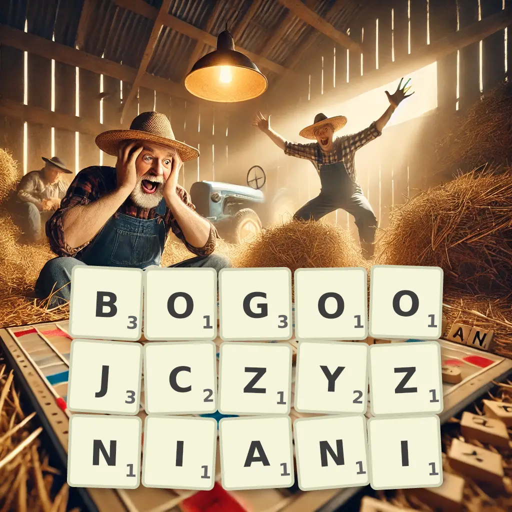 Słowa z liter BOGOOJCZYŹNIANI