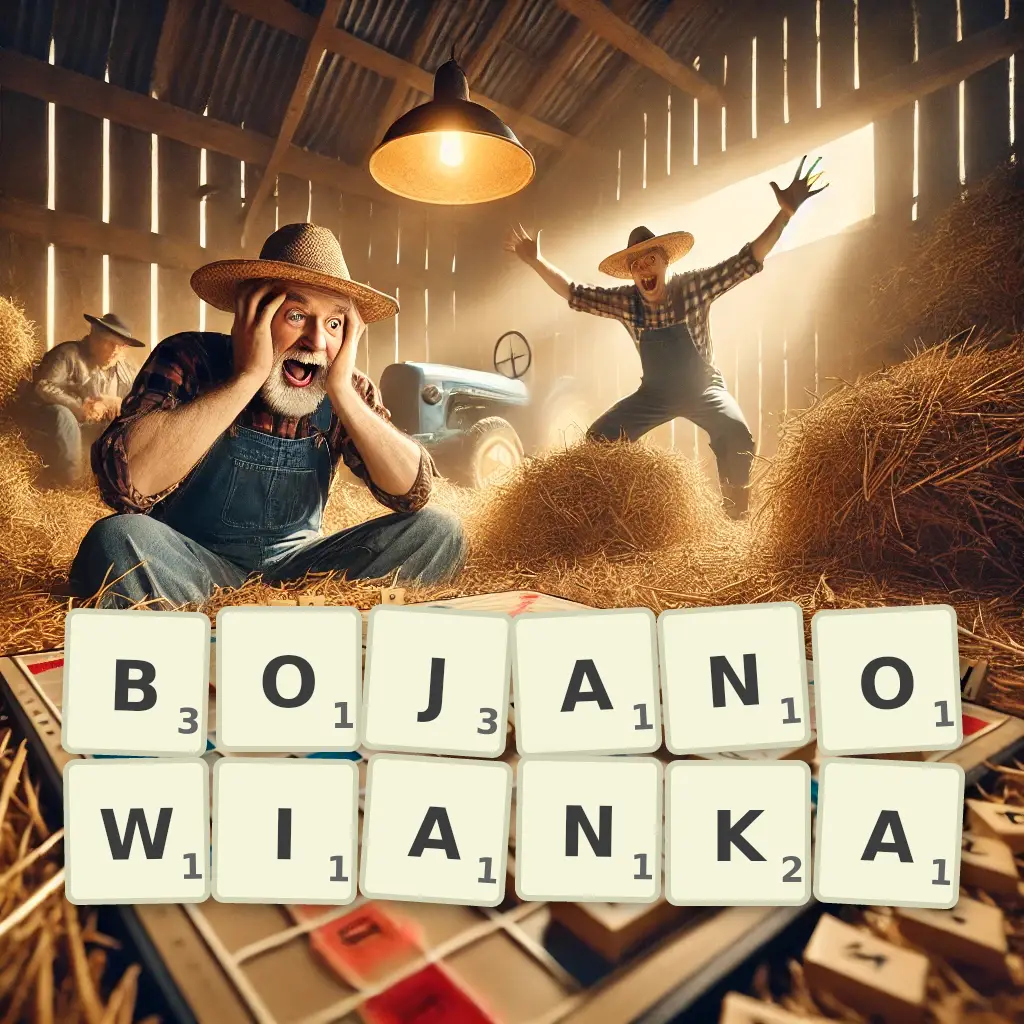 Słowa z liter BOJANOWIANKA