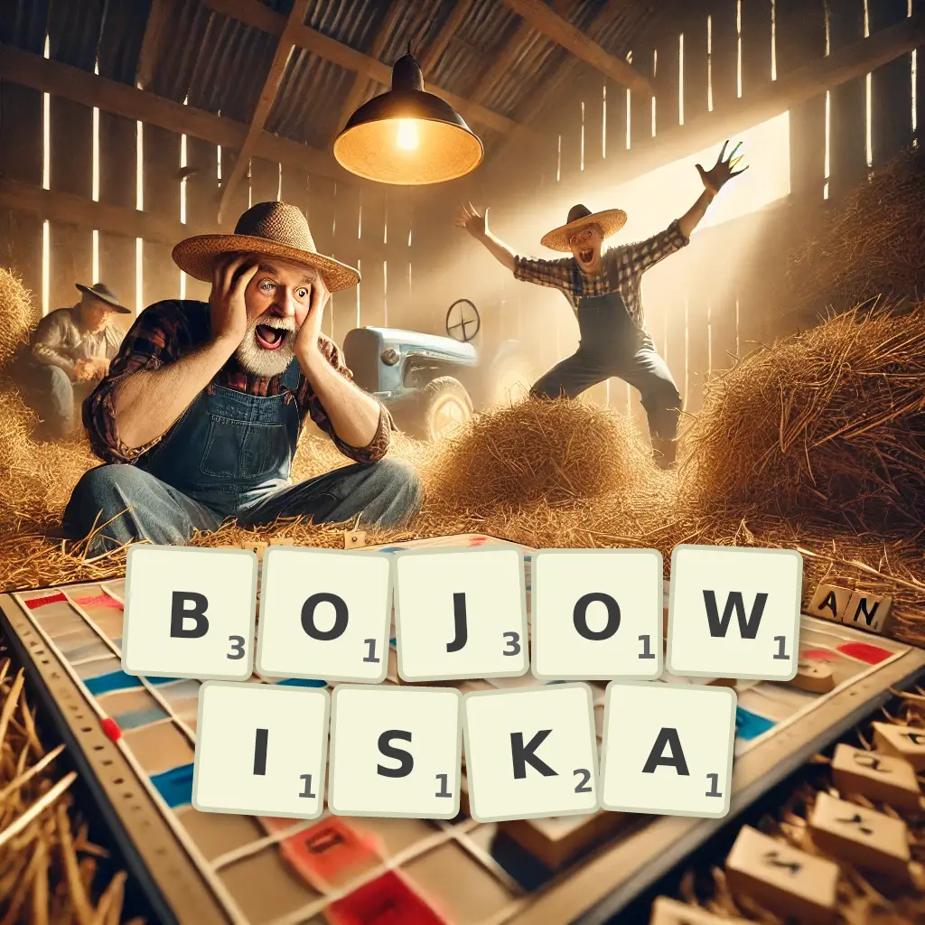 Słowa z liter BOJOWISKA