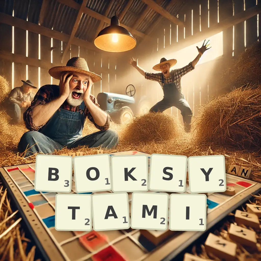 Słowa z liter BOKSYTAMI