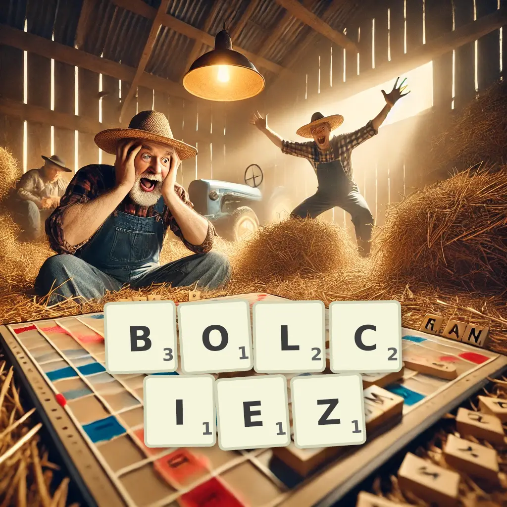 Słowa z liter BÓLCIEŻ