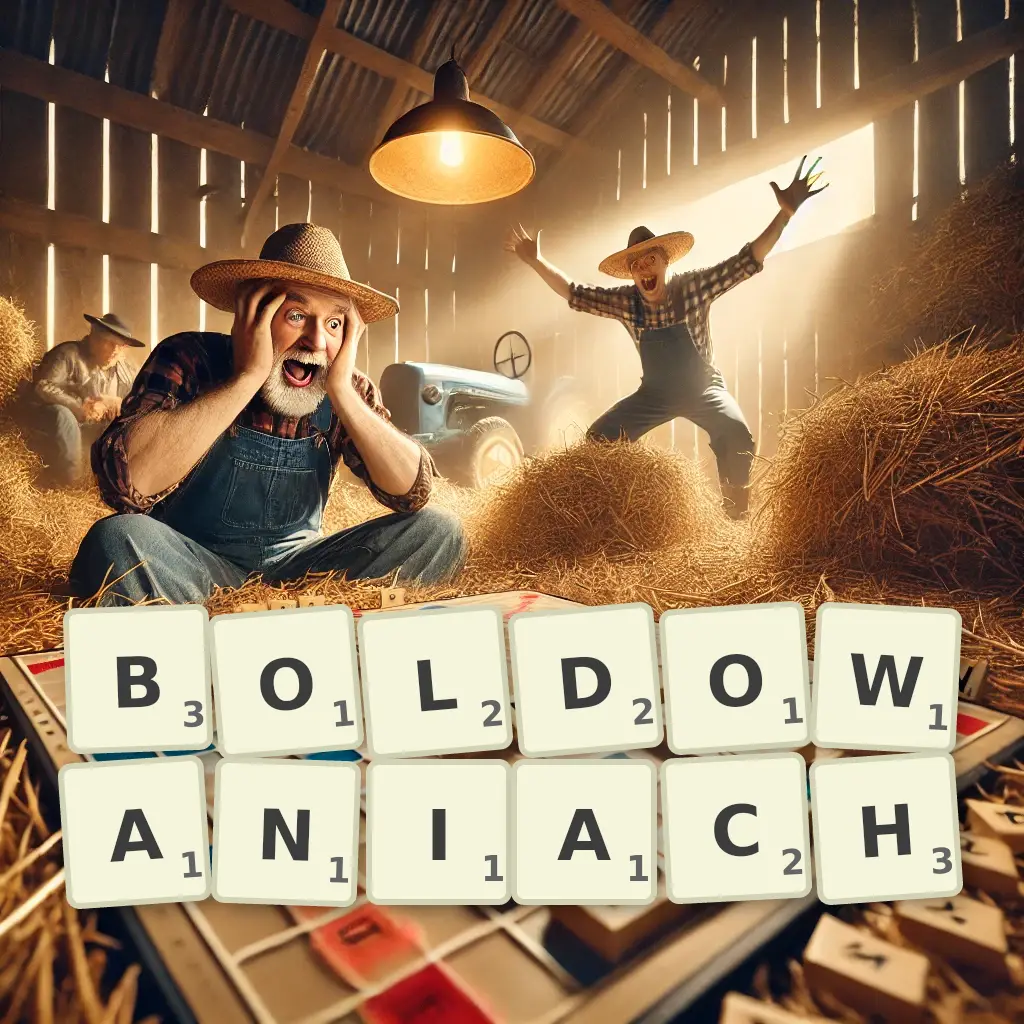 Słowa z liter BOLDOWANIACH