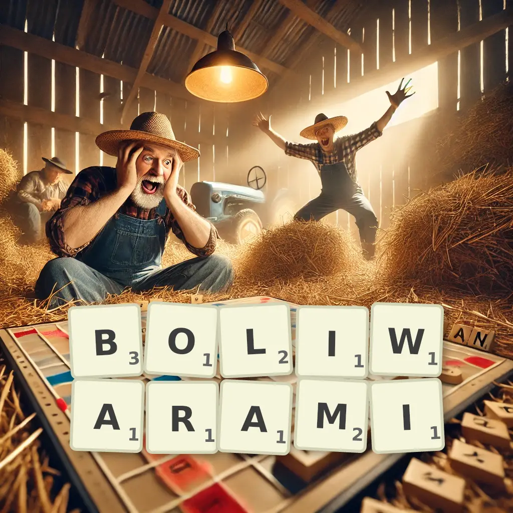 Słowa z liter BOLIWARAMI