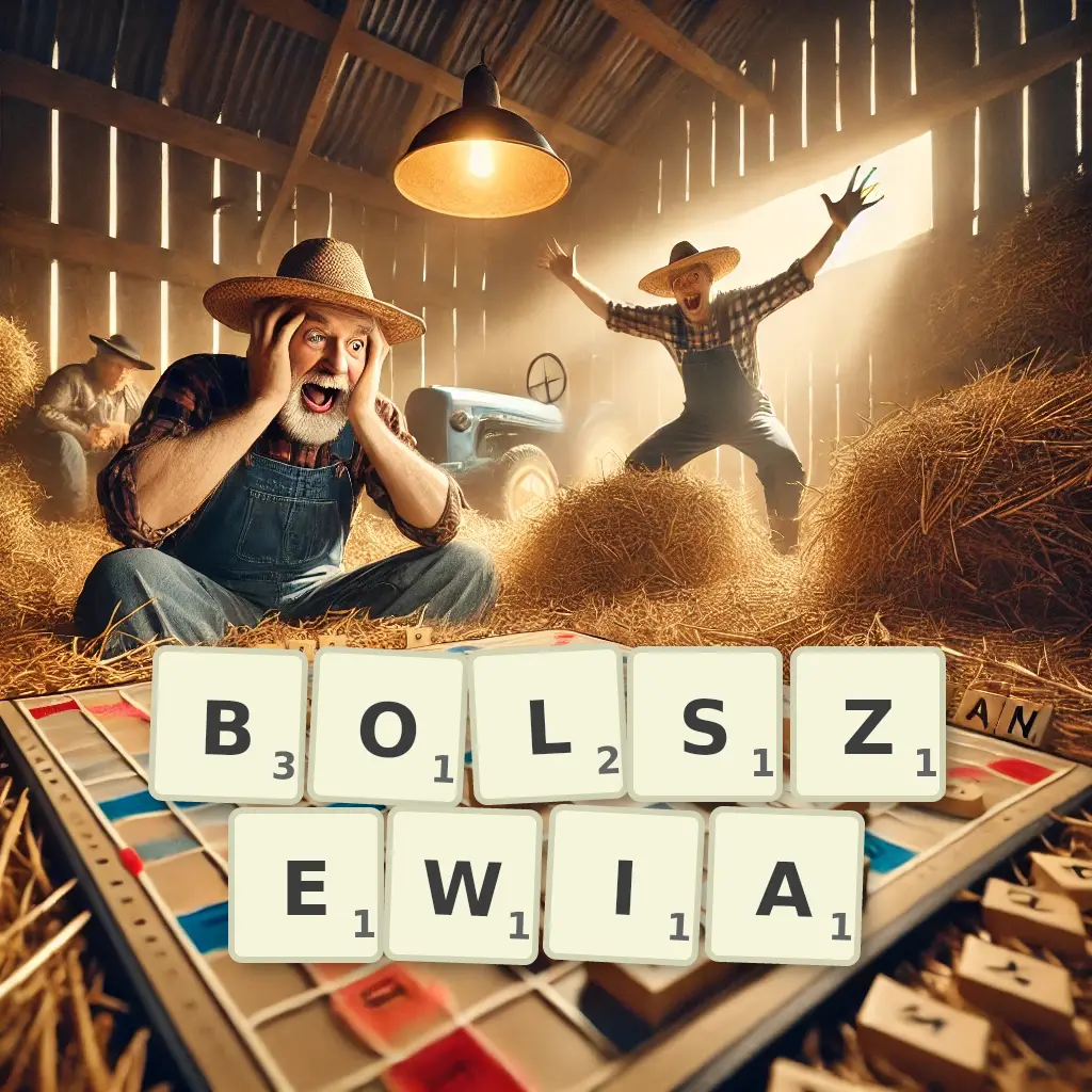 Słowa z liter BOLSZEWIĄ