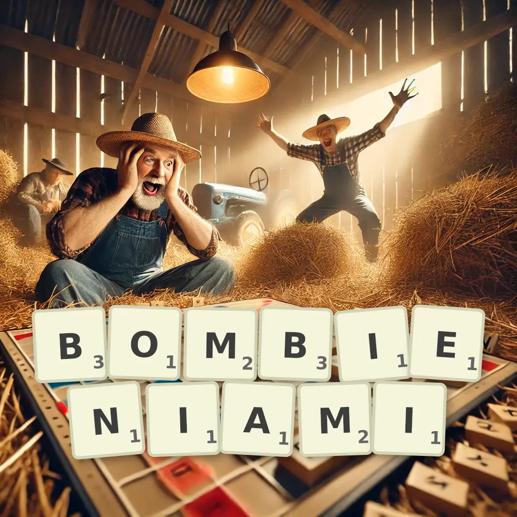 Słowa z liter BOMBIENIAMI