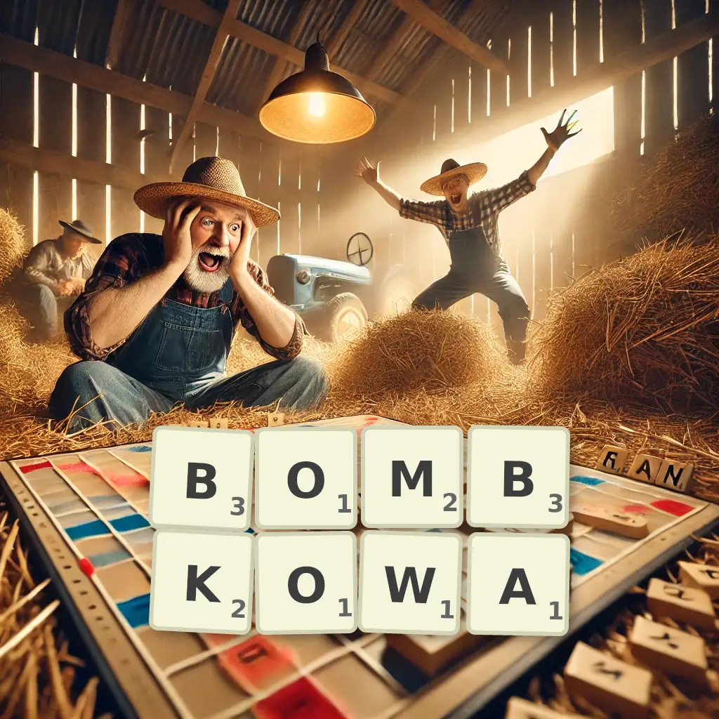 Słowa z liter BOMBKOWĄ