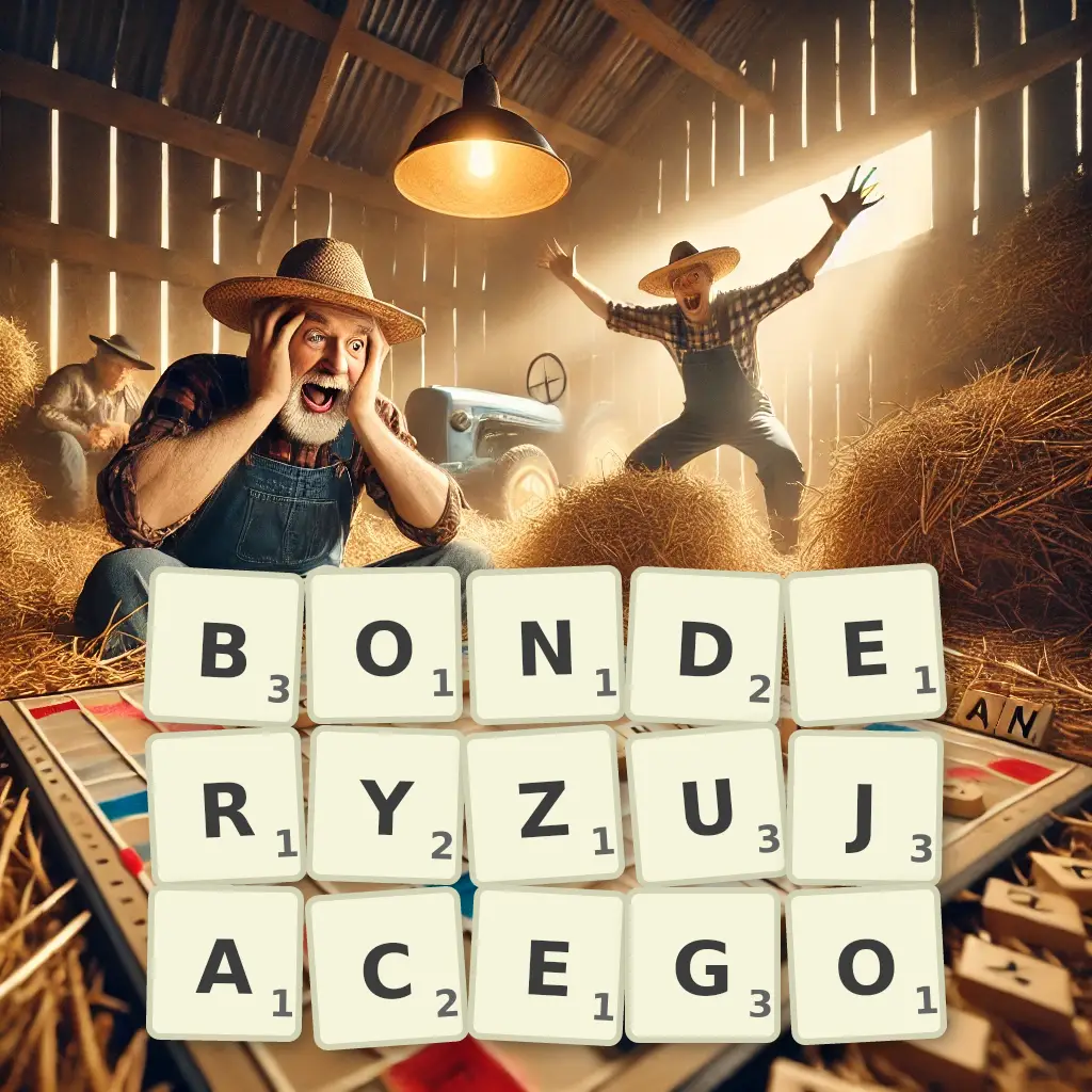 Słowa z liter BONDERYZUJĄCEGO