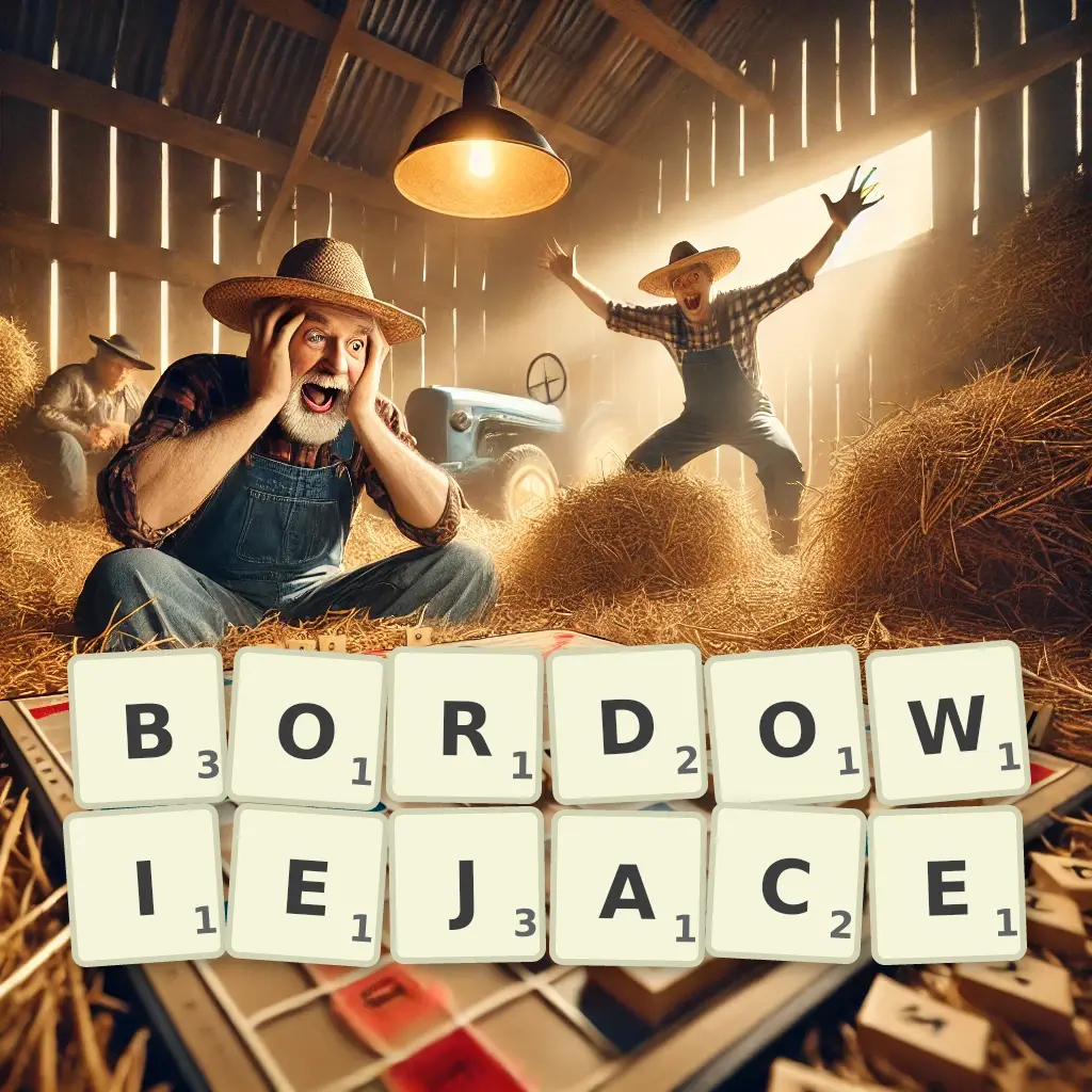 Słowa z liter BORDOWIEJĄCE