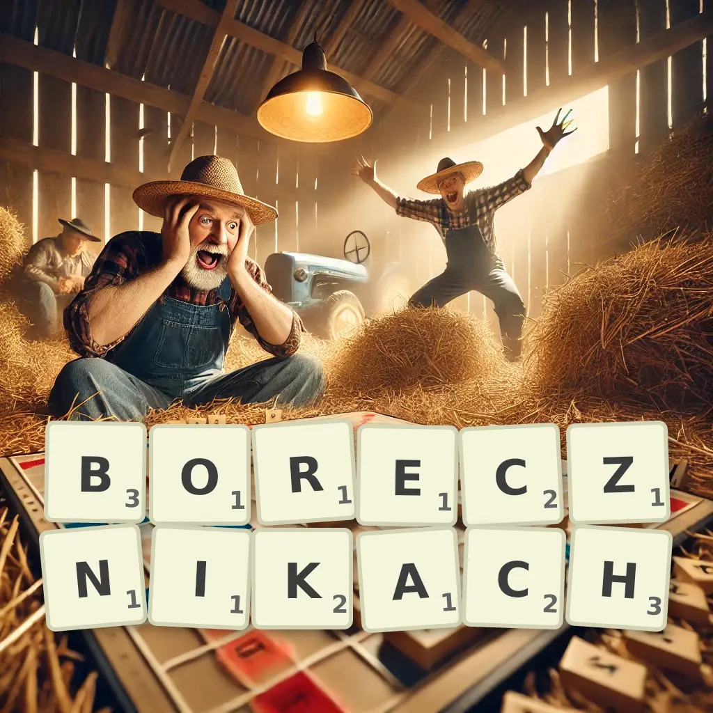 Słowa z liter BORECZNIKACH