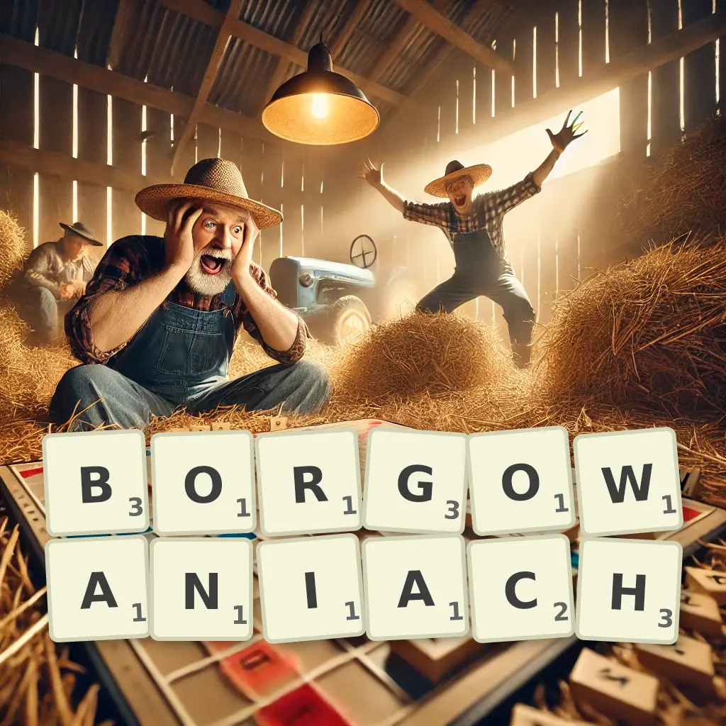 Słowa z liter BORGOWANIACH