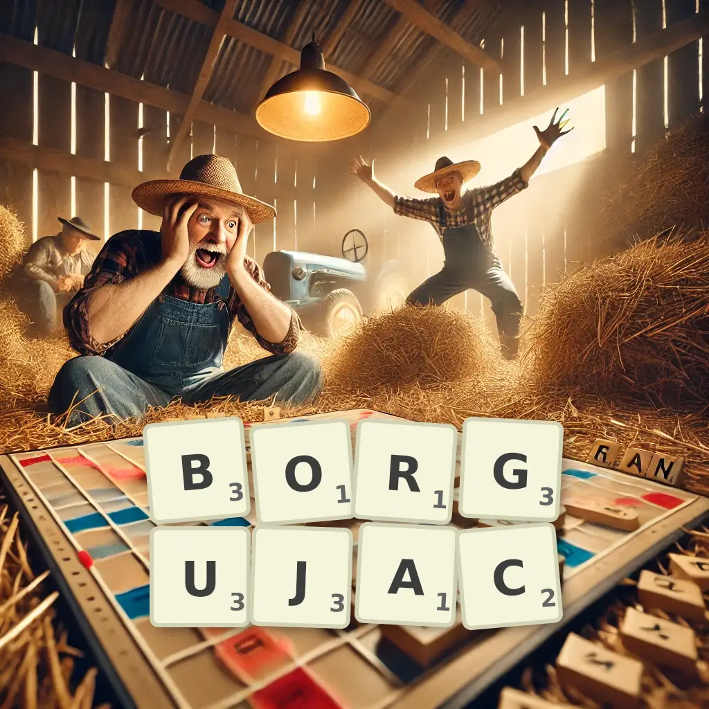 Słowa z liter BORGUJĄC