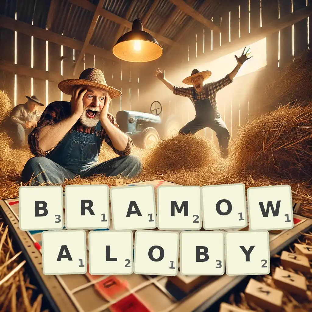 Słowa z liter BRAMOWAŁOBY