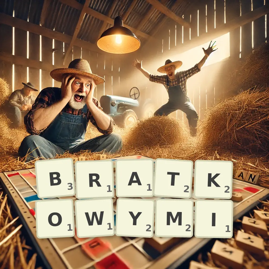 Słowa z liter BRATKOWYMI