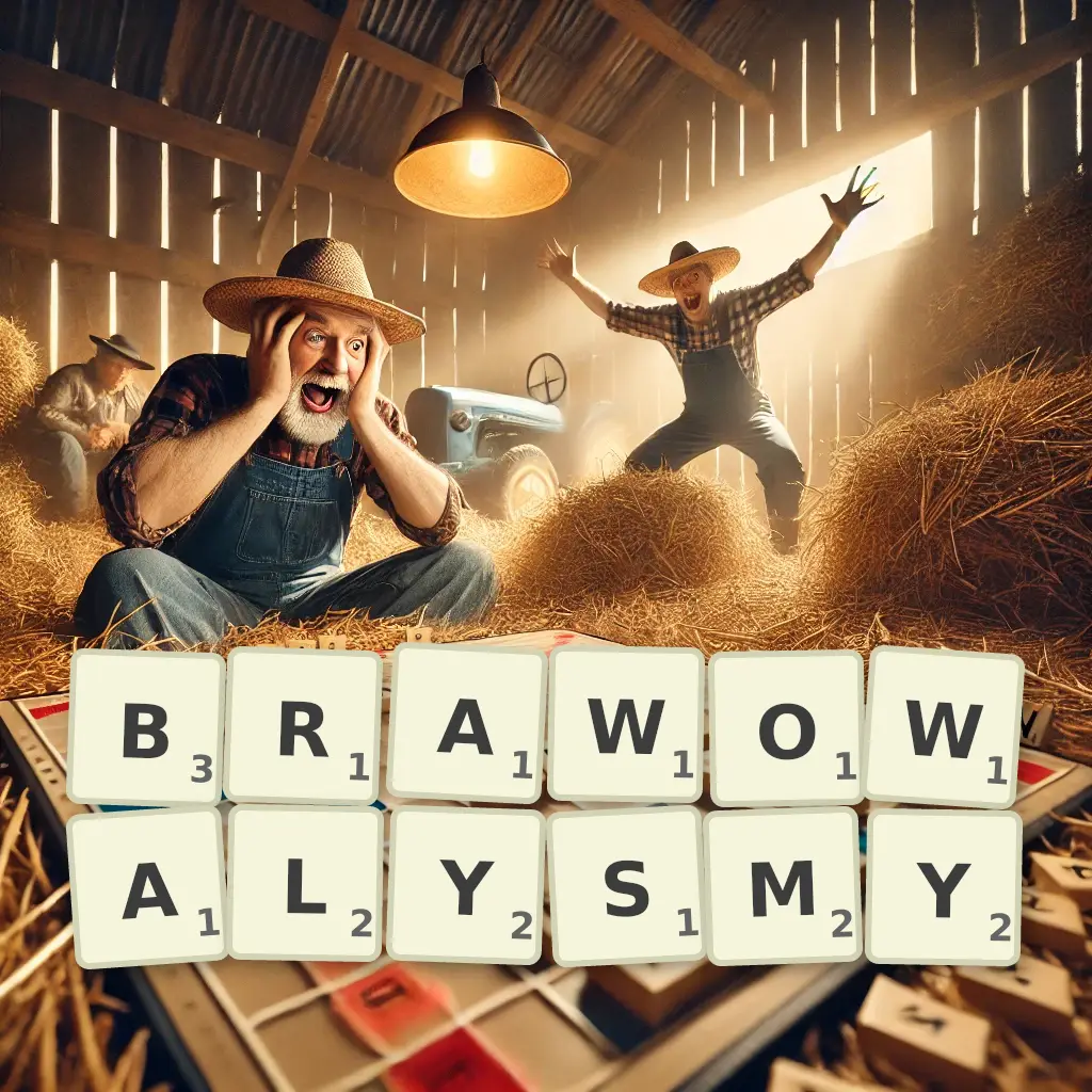 Słowa z liter BRAWOWAŁYŚMY
