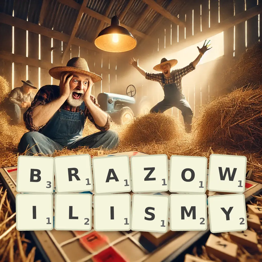 Słowa z liter BRĄZOWILIŚMY