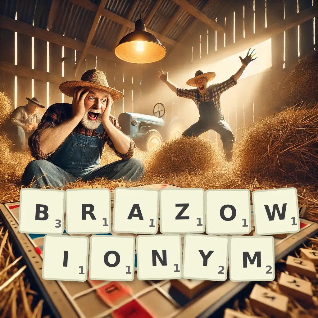 Lista słów z liter BRĄZOWIONYM Słowa z liter BRĄZOWIONYM