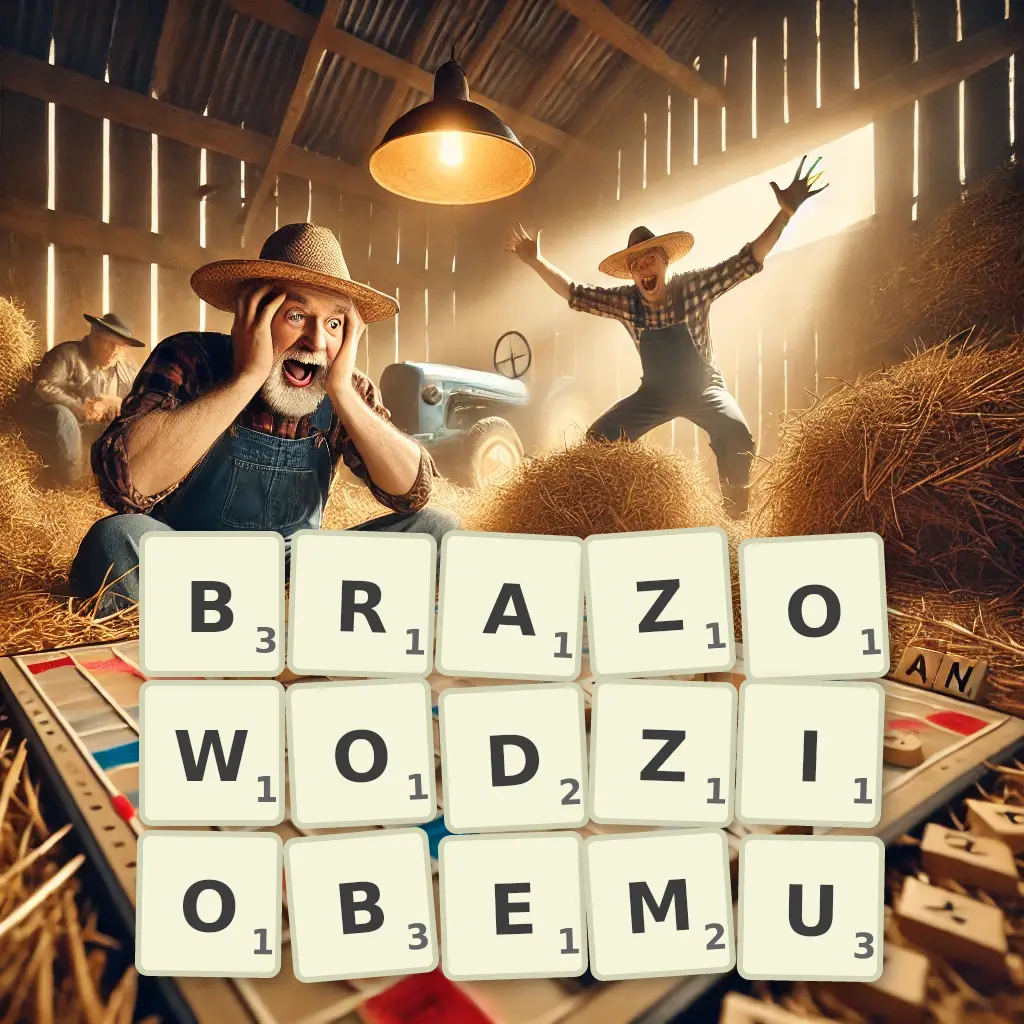 Słowa z liter BRĄZOWODZIOBEMU