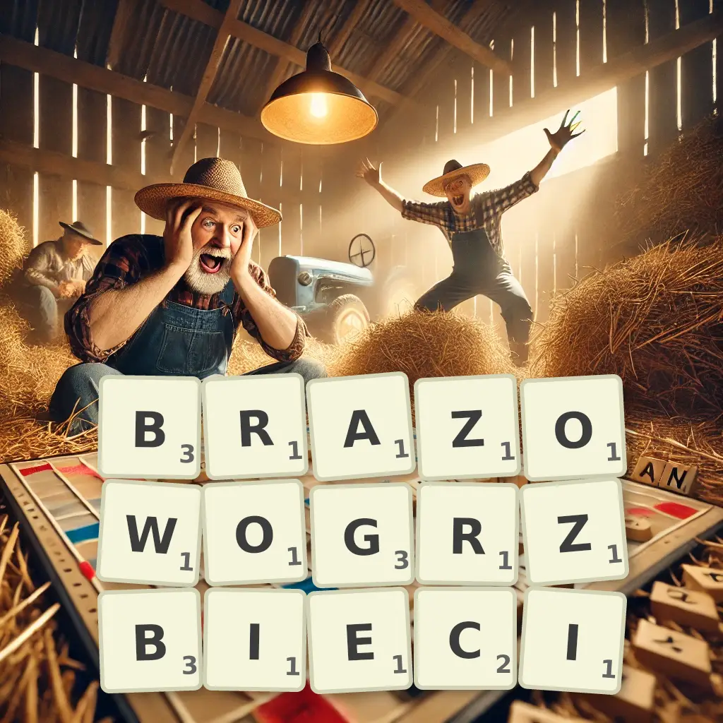 Słowa z liter BRĄZOWOGRZBIECI