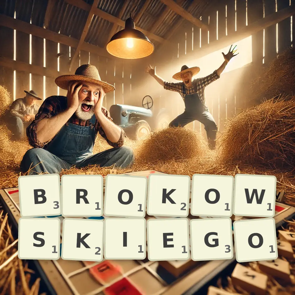Słowa z liter BROKOWSKIEGO