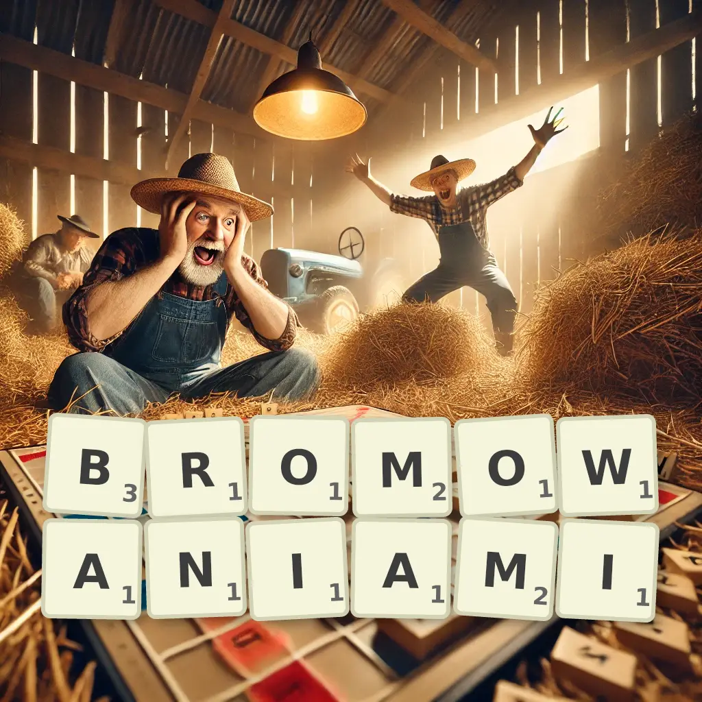 Słowa z liter BROMOWANIAMI