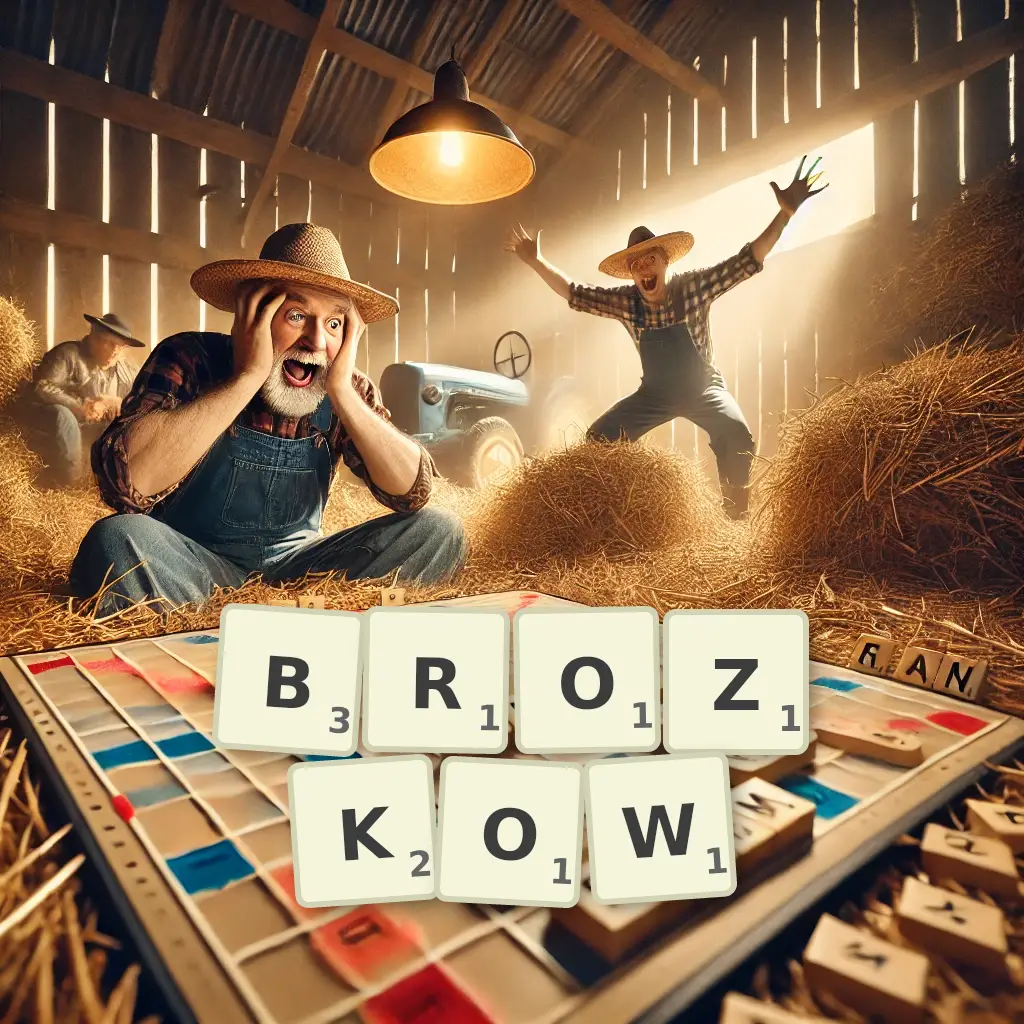 Słowa z liter BROŻKÓW