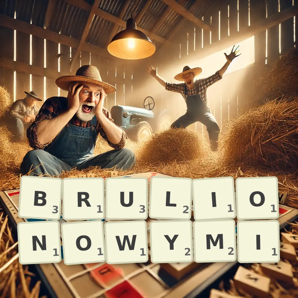 Słowa z liter BRULIONOWYMI