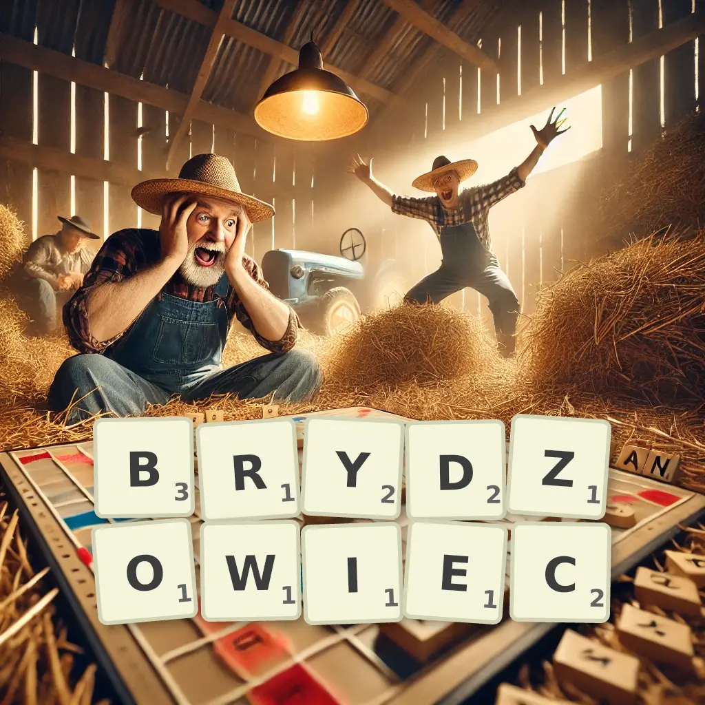 Słowa z liter BRYDŻOWIEC